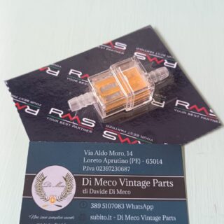 Filtro benzina piatto