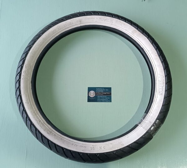 Pneumatico 2 1/2 - 16" Fascia Bianca