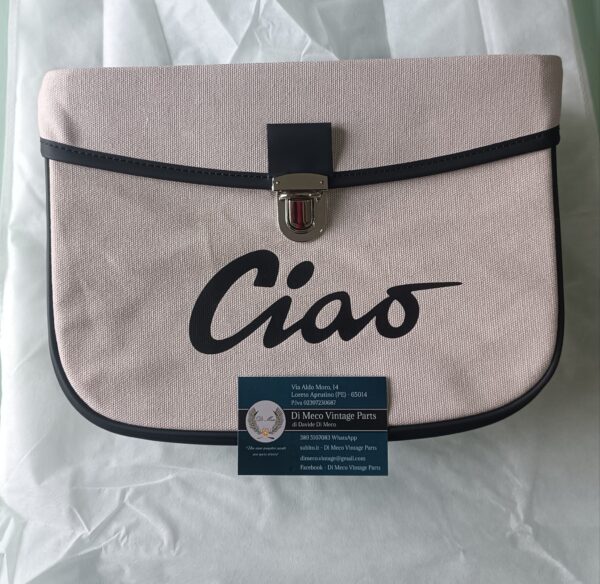 Borsa laterale Piaggio Ciao - Bianco