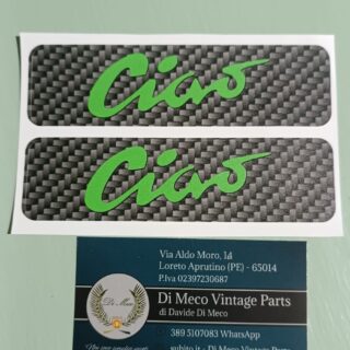 Sticker Serbatoio Ciao Verde